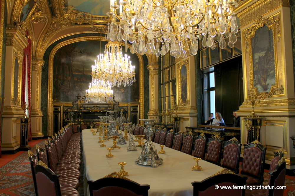 Louvre Napoleon dining room