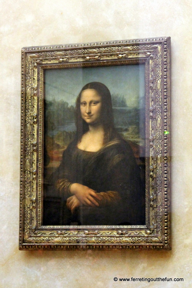 Mona Lisa at the Louvre in Paris