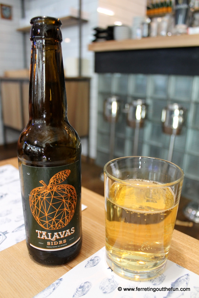 Latvian apple cider