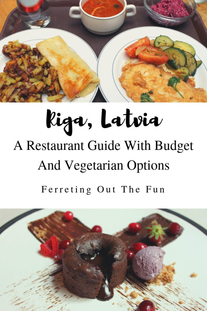 A guide to some of the best restaurants in Riga, including budget-friendly and vegetarian options // #traveltips #Latvia #food