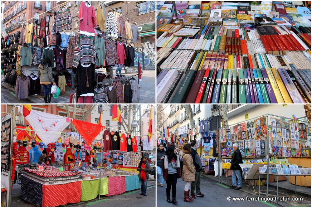 Madrid flea market