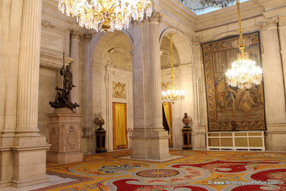 Madrid Royal Palace tour