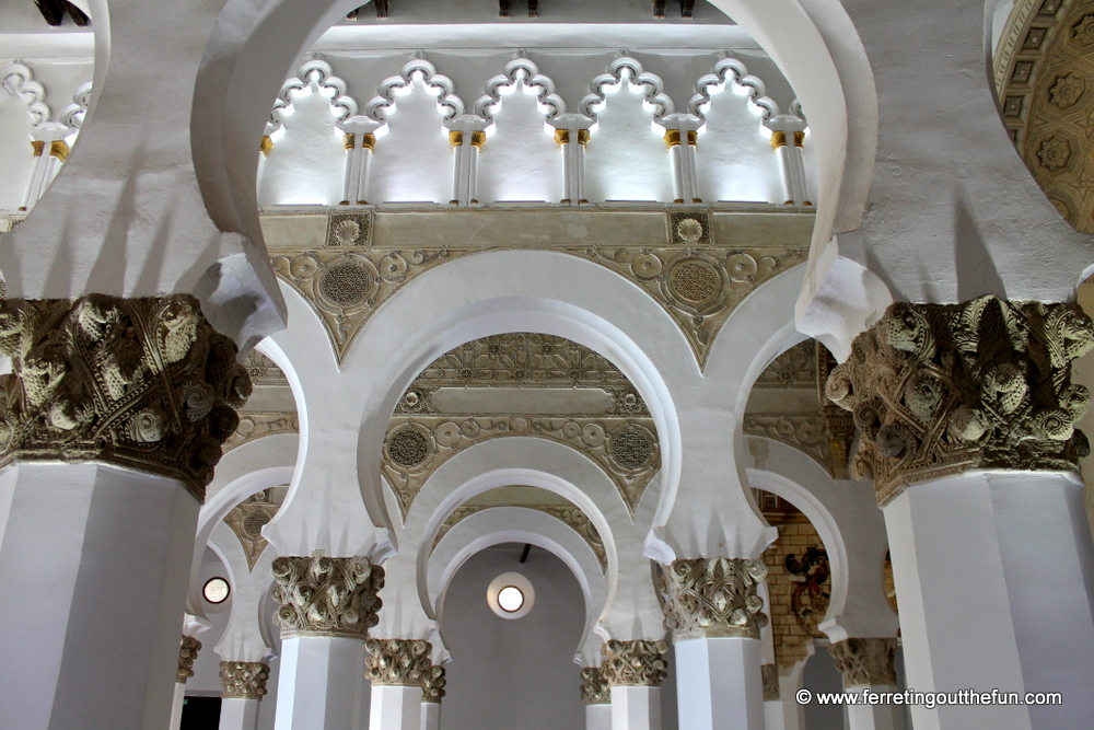 Toledo white synagogue