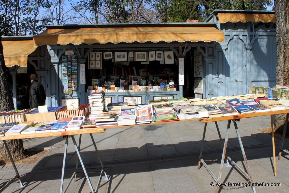 Cuesta de Moyano Bookstalls Madrid