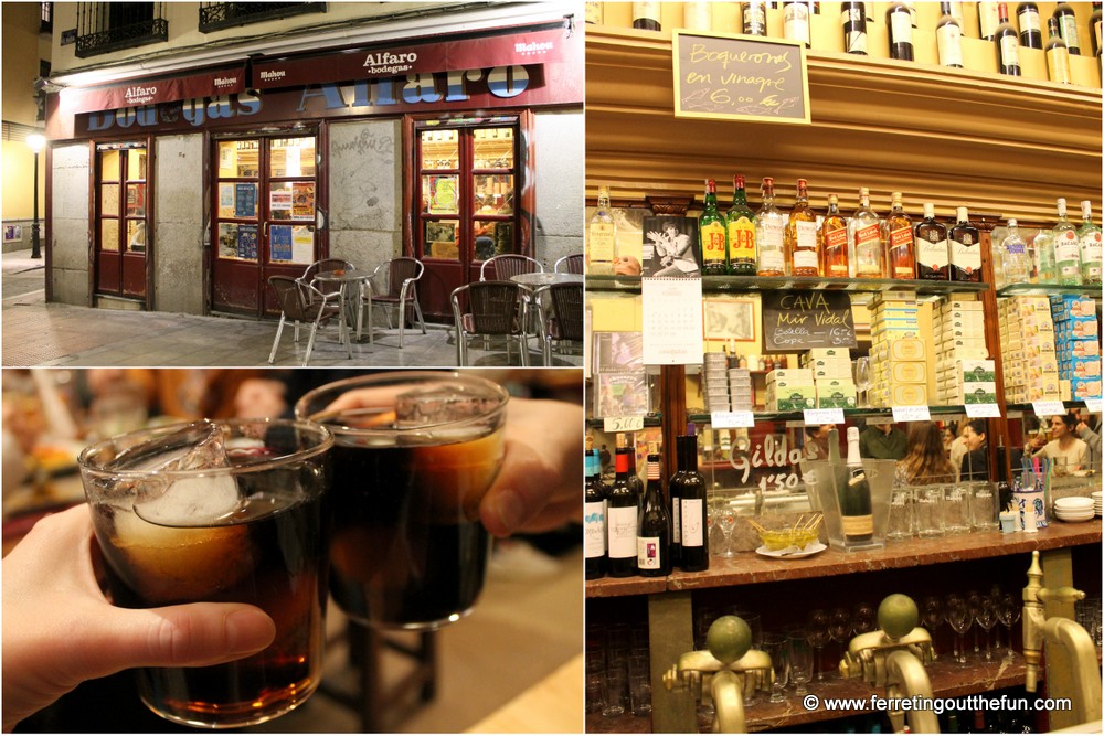 Vermouth bar Madrid