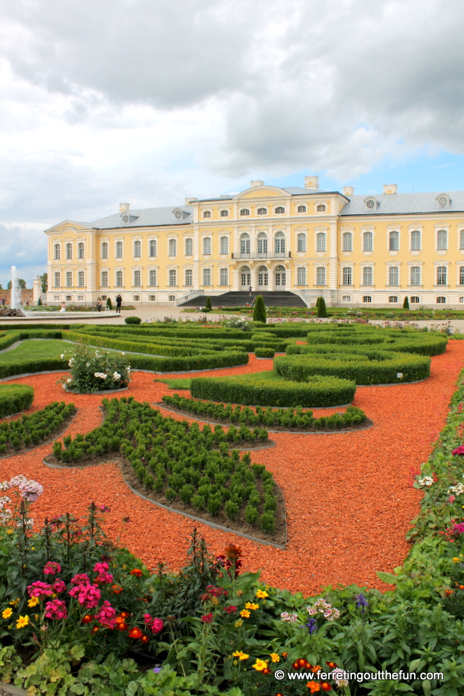 Rundale Palace, the beautiful Versailles of Latvia