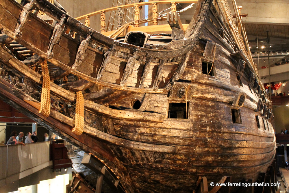Vasa ship museum Stockholm