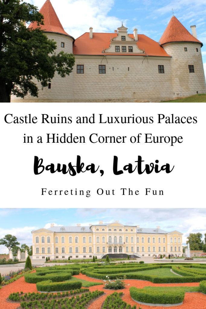 A guide to Bauska Castle and nearby palaces in #Latvia // #Europe #Baltics #traveltips