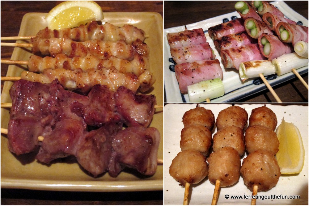 Japanese barbecue izakaya food