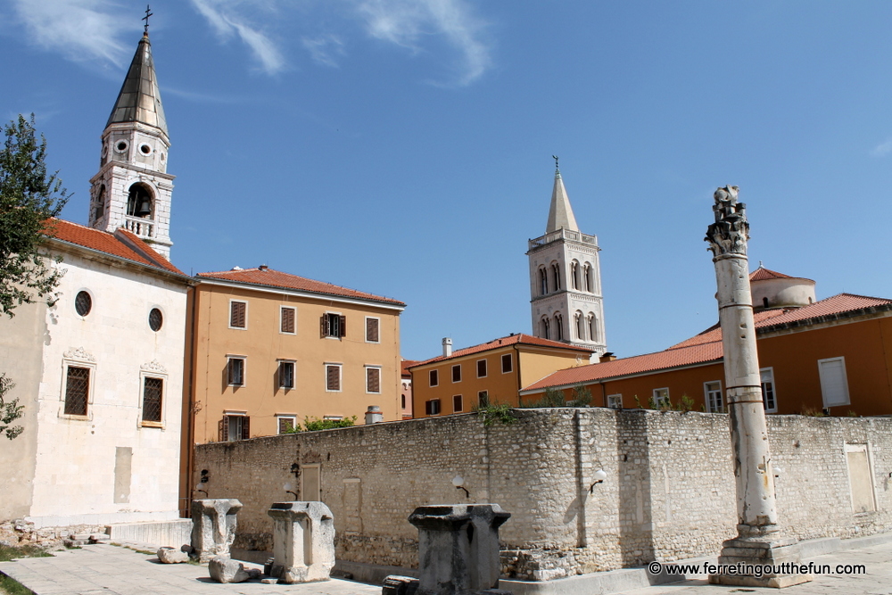 Zadar Roman ruins