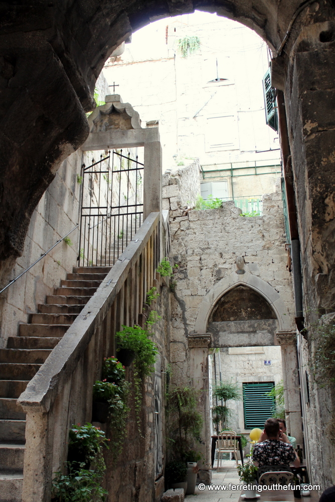 Wandering the ancient alleyways of Split, Croatia