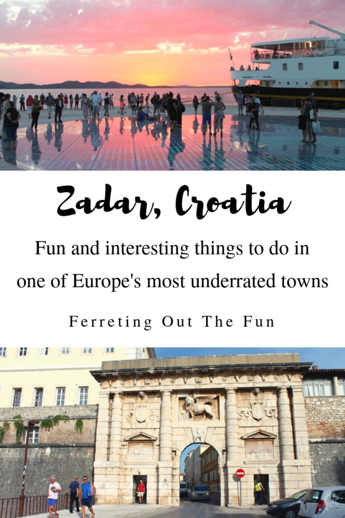Fun things to do in Zadar #Croatia // #traveltips #balkans