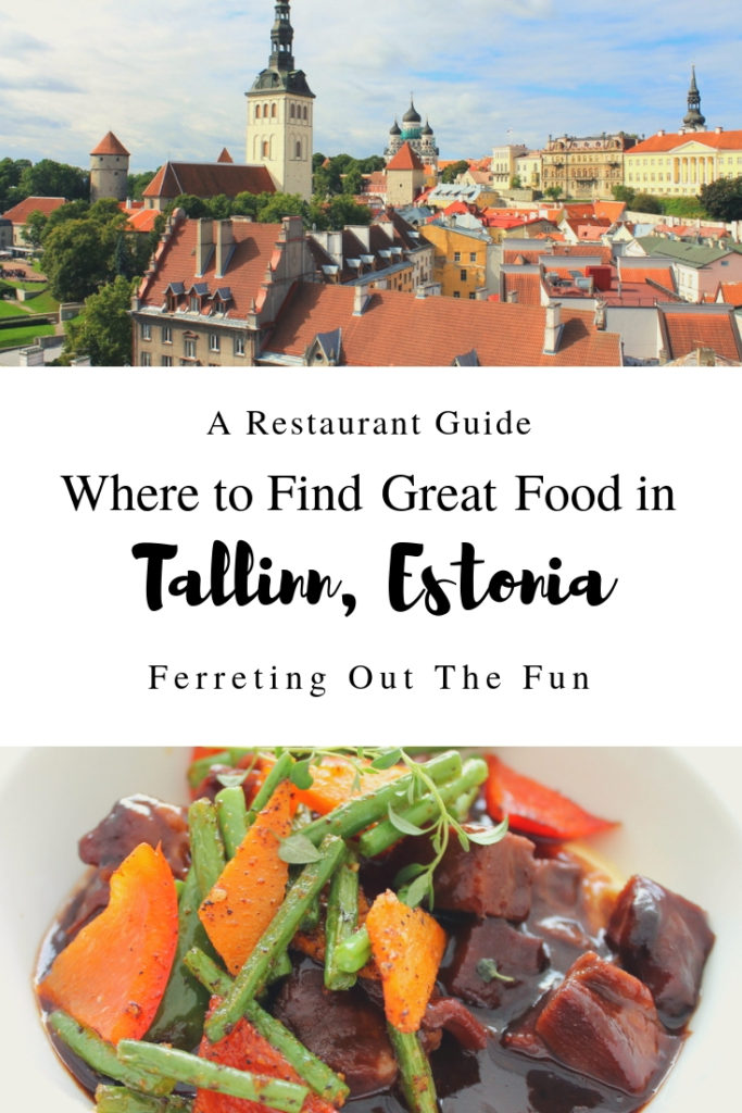 A guide to the best restaurants in Tallinn // Where to eat in #Tallinn #Estonia // #traveltips #food