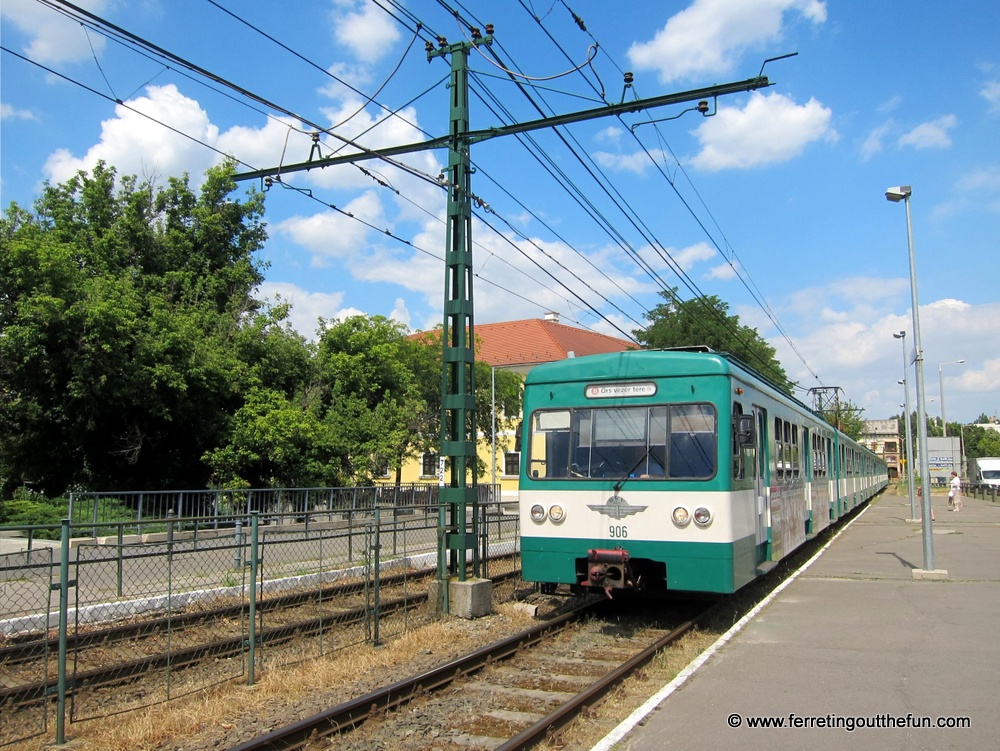 budapest to godollo train