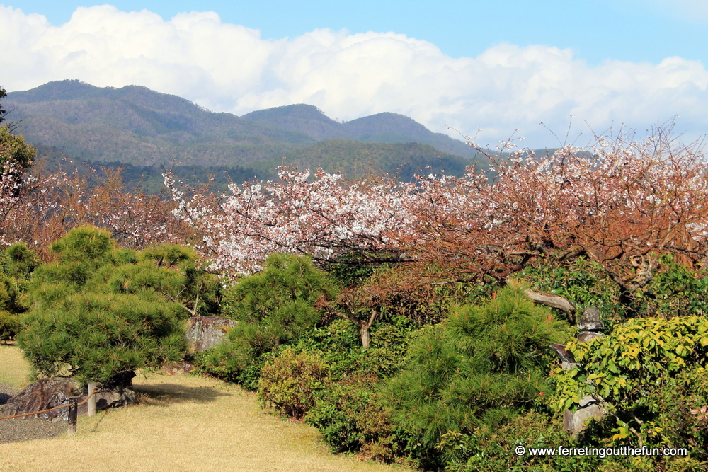 Okochi Sanso Garden view