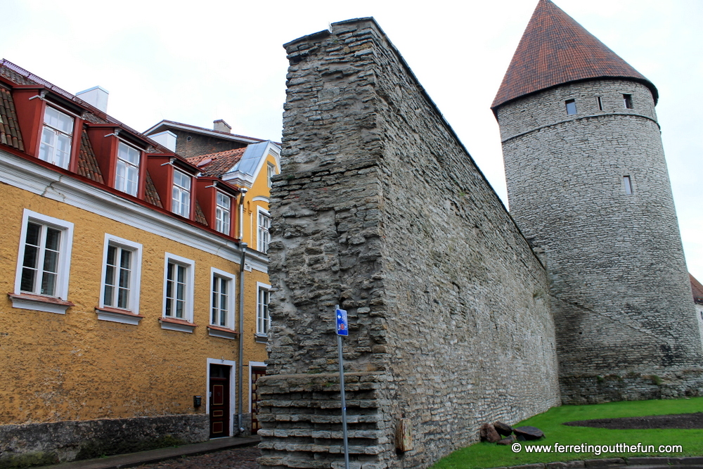tallinn old town walls