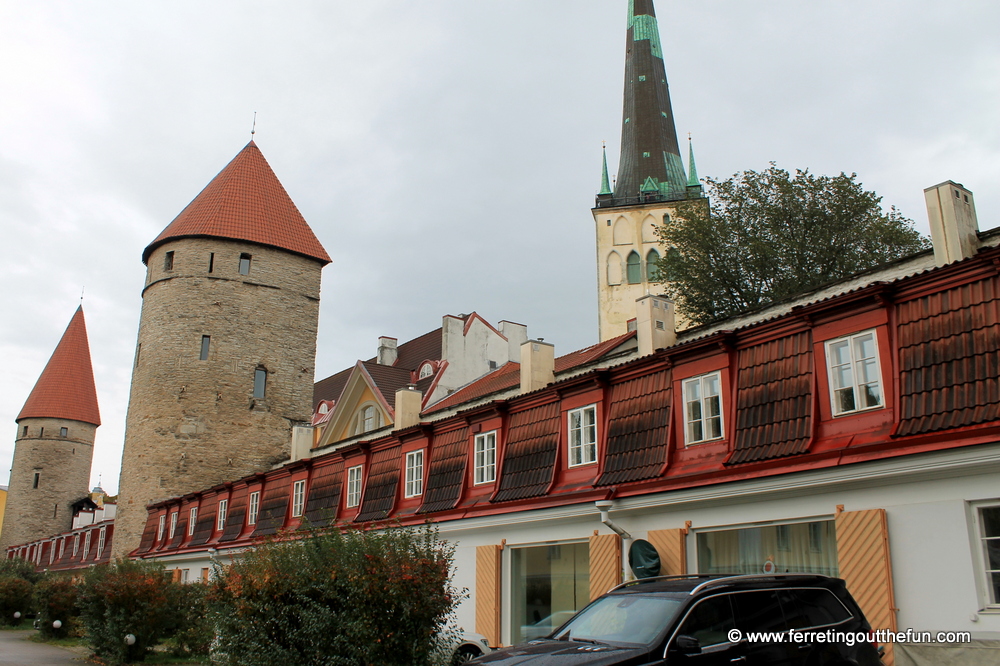 tallinn old town walls