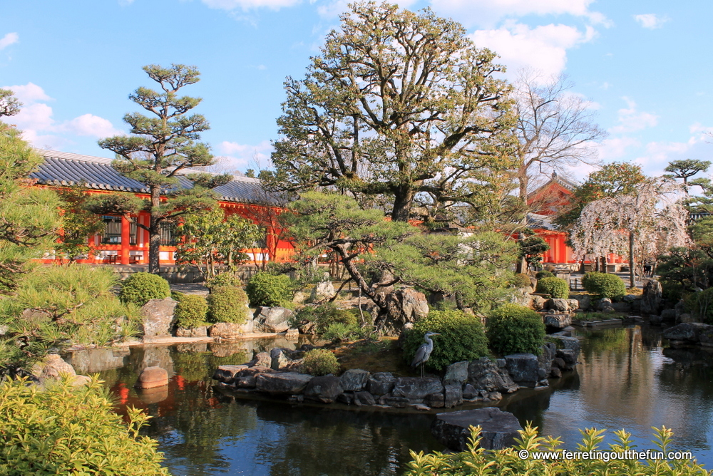 Sanjusangen-do garden