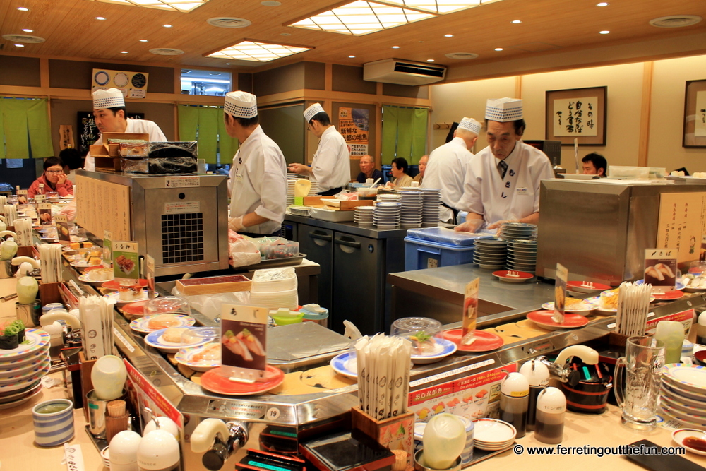 Sushi no Musashi kyoto