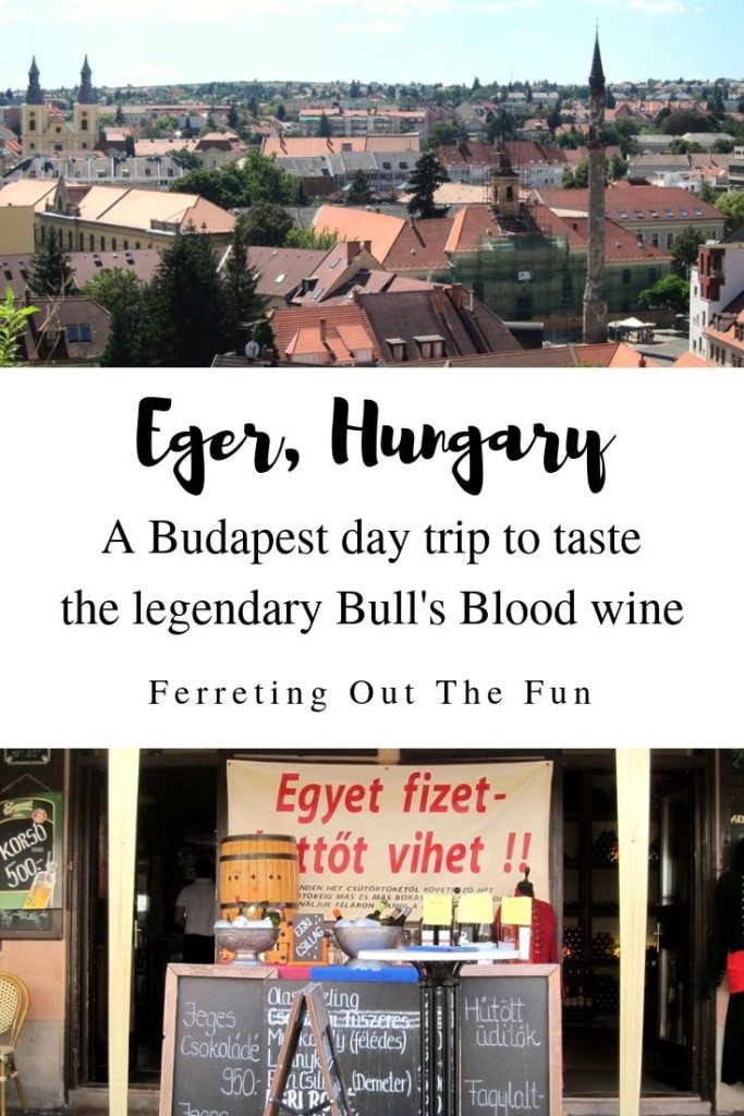 A day trip to Eger from Budapest to taste the legendary Bull's Blood wine // #traveltips #Hungary