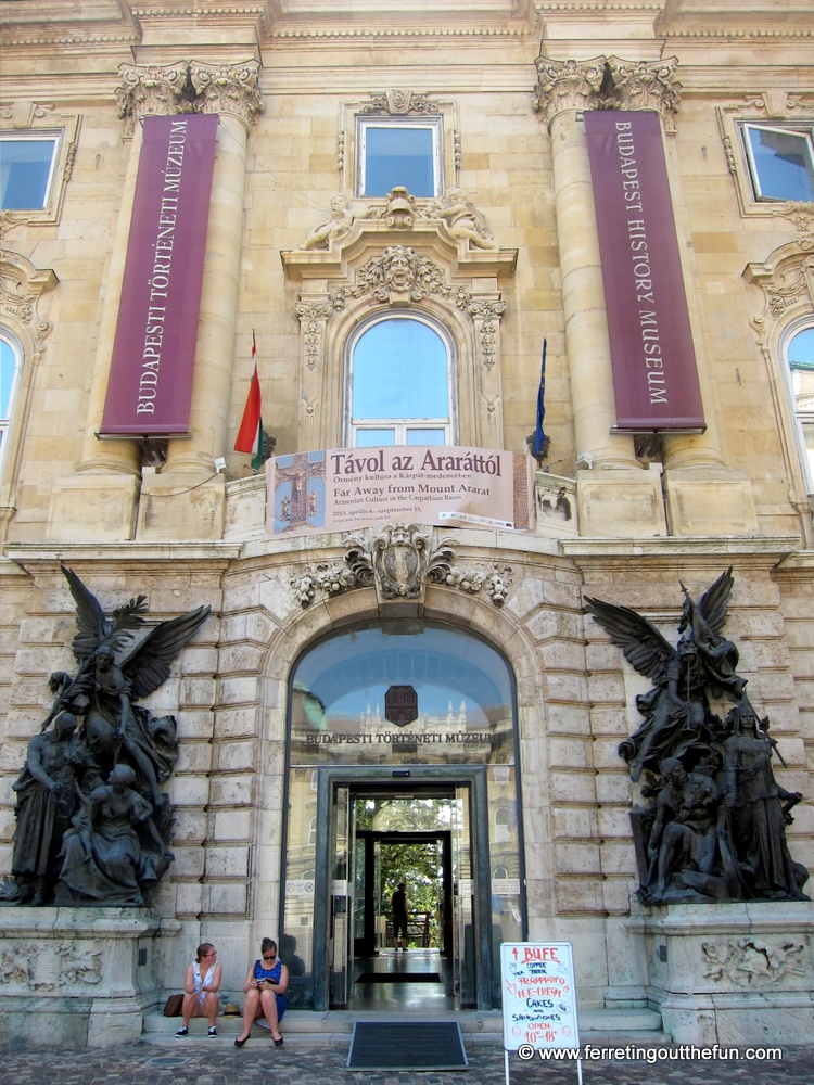 Budapest History Museum in Buda Castle