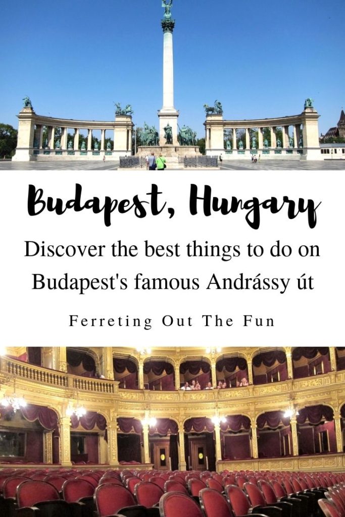 Discover the best things to do on Budapest's Andrassy ut // #traveltips #Budapest #Hungary