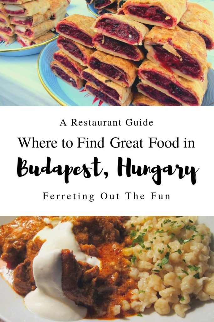 A guide to some of the best restaurants in Budapest // where to eat in #Budapest #Hungary // #traveltips #food