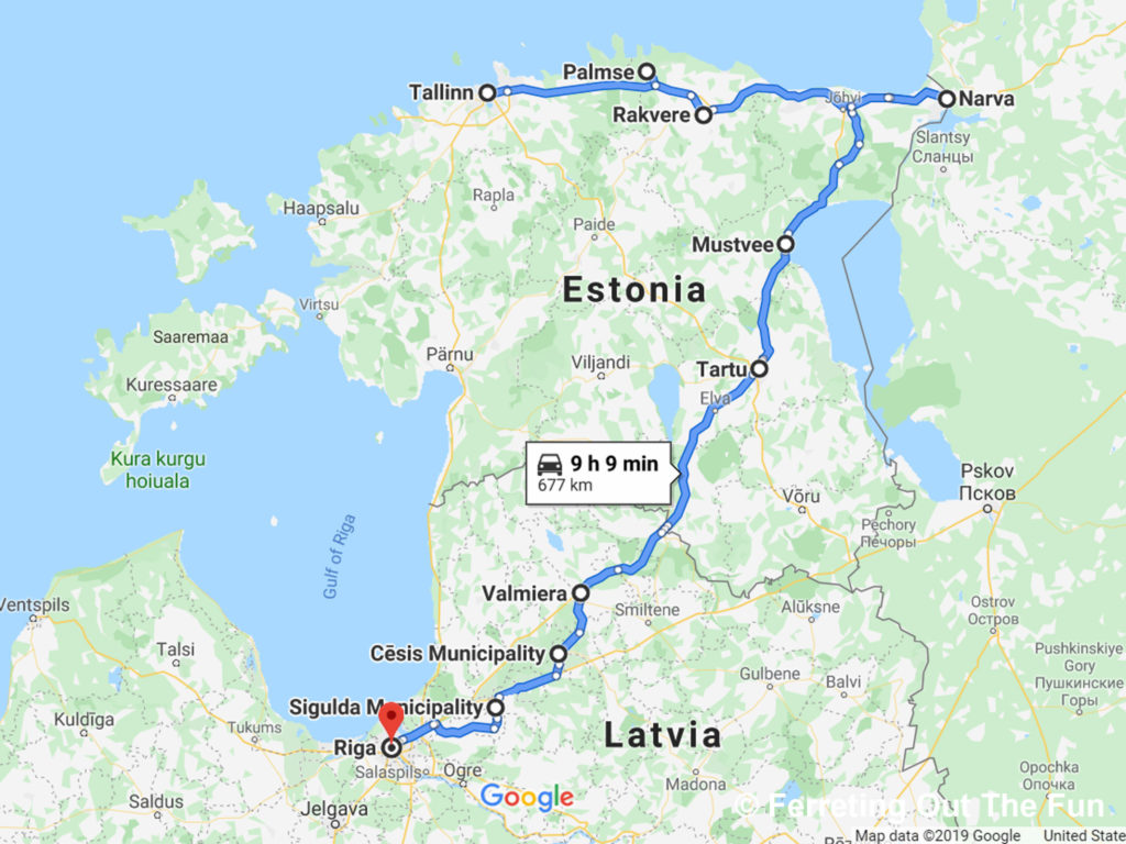 baltic road trip one week
