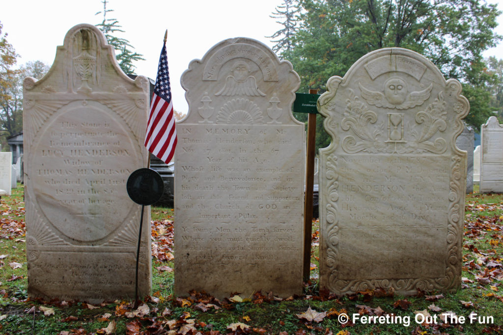 graves of revolutionary war soldiers