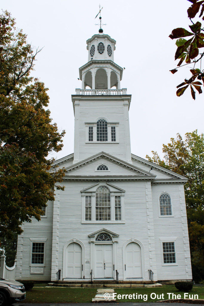 The Old First Church in Bennington, Vermont