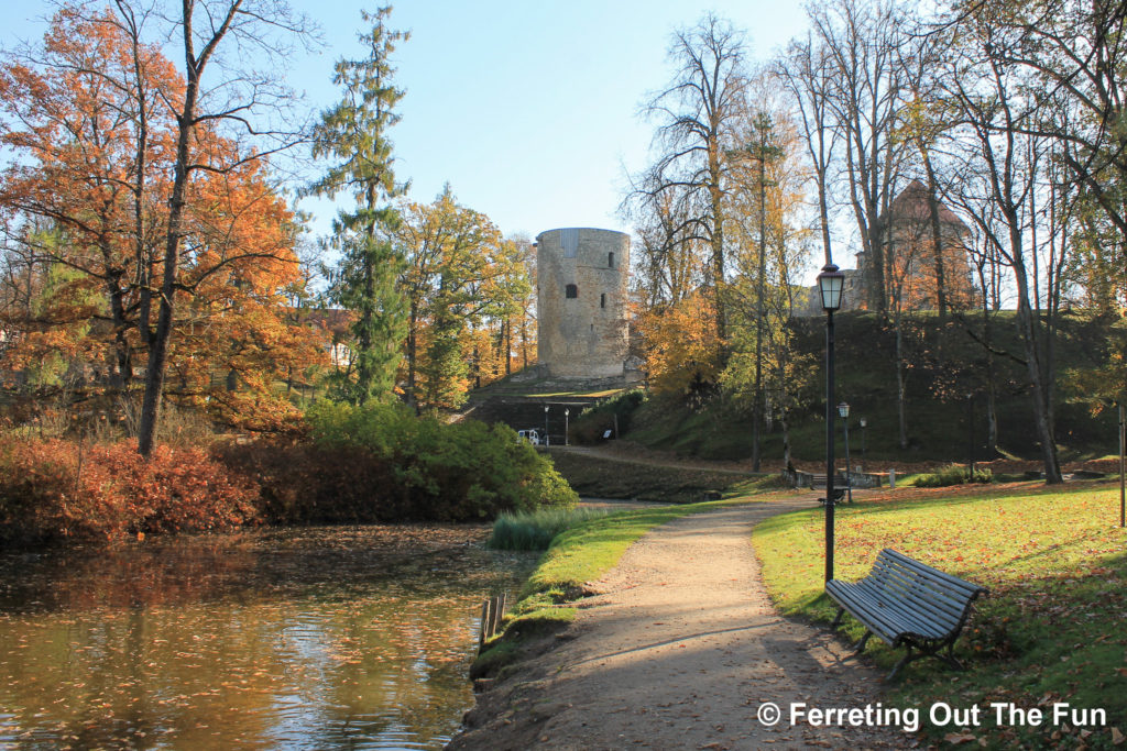 cesis castle park