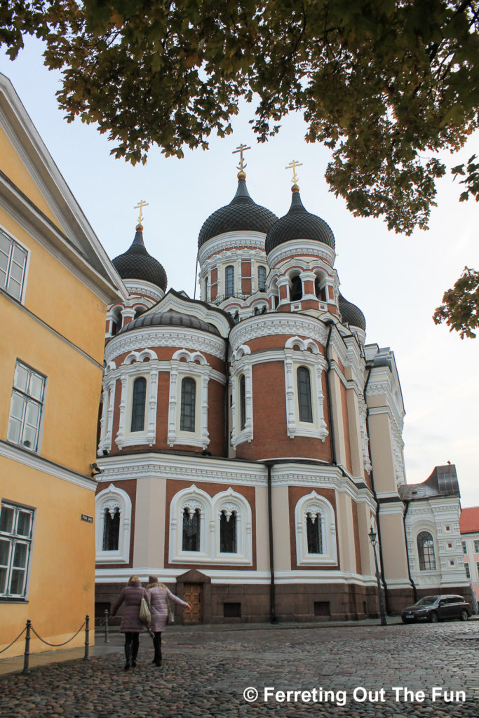 A perfect autumn day in Tallinn, Estonia