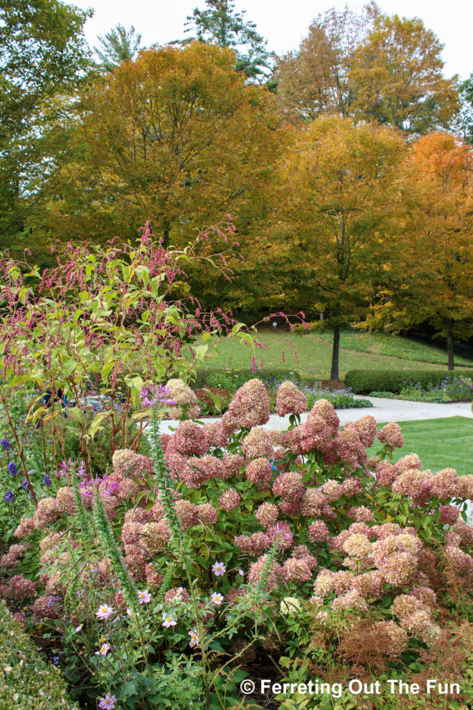 Autumn garden // The Mount, Edith Wharton's House in Lennox, Massachusetts 