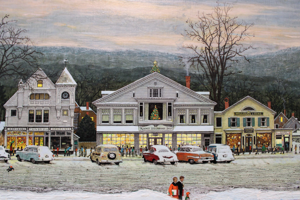 norman rockwell stockbridge main street