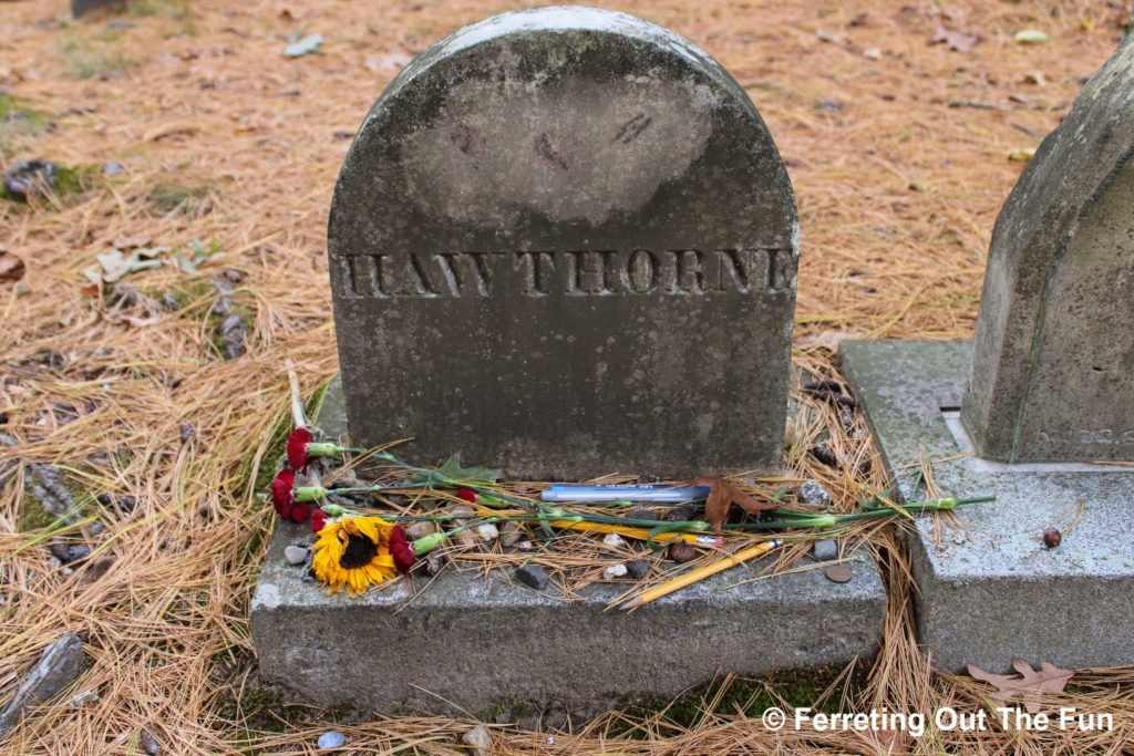 nathaniel hawthorne grave concord ma