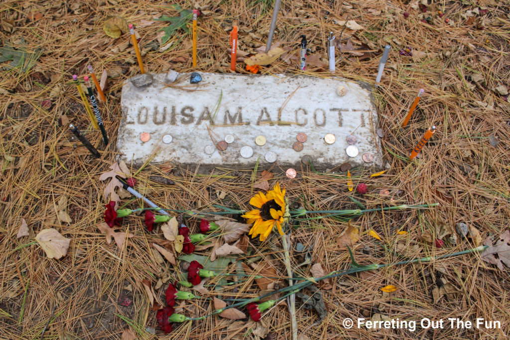 louisa may alcott grave concord