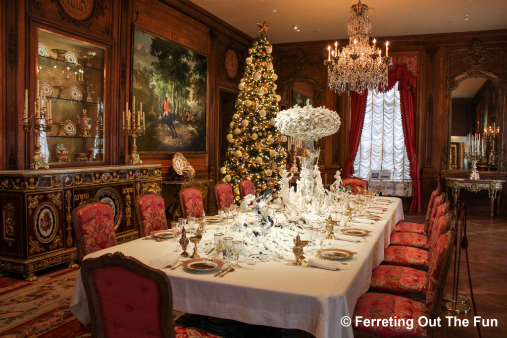 hillwood mansion dining room