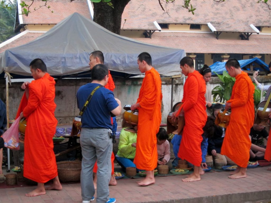 monks procession