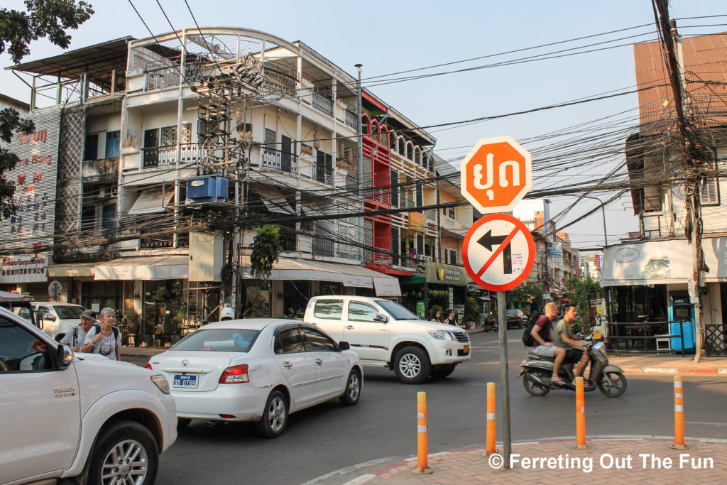 vientiane laos traffic