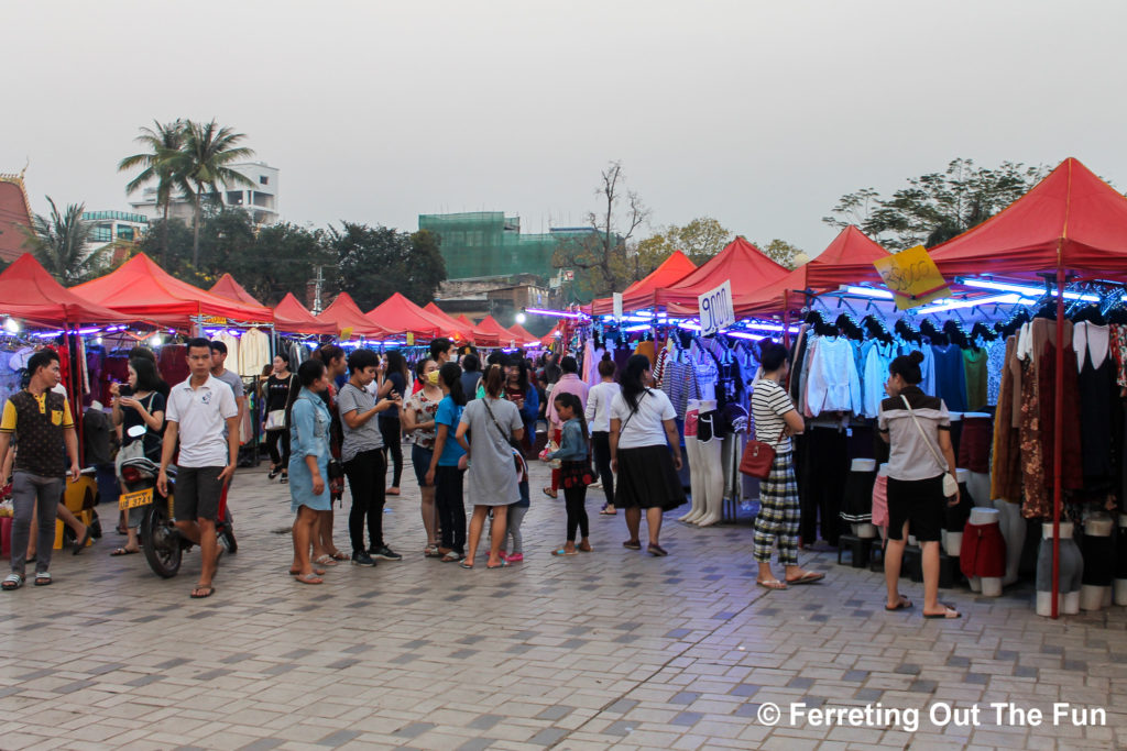 vientiane night market