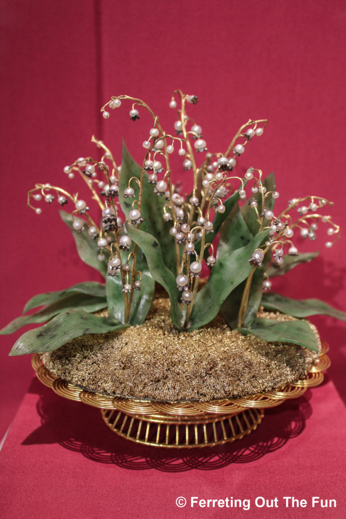 Imperial Lily-of-the-Valley Basket by the House of Faberge // Metropolitan Museum of Art