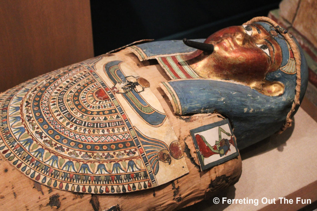 egyptian mummy at the met