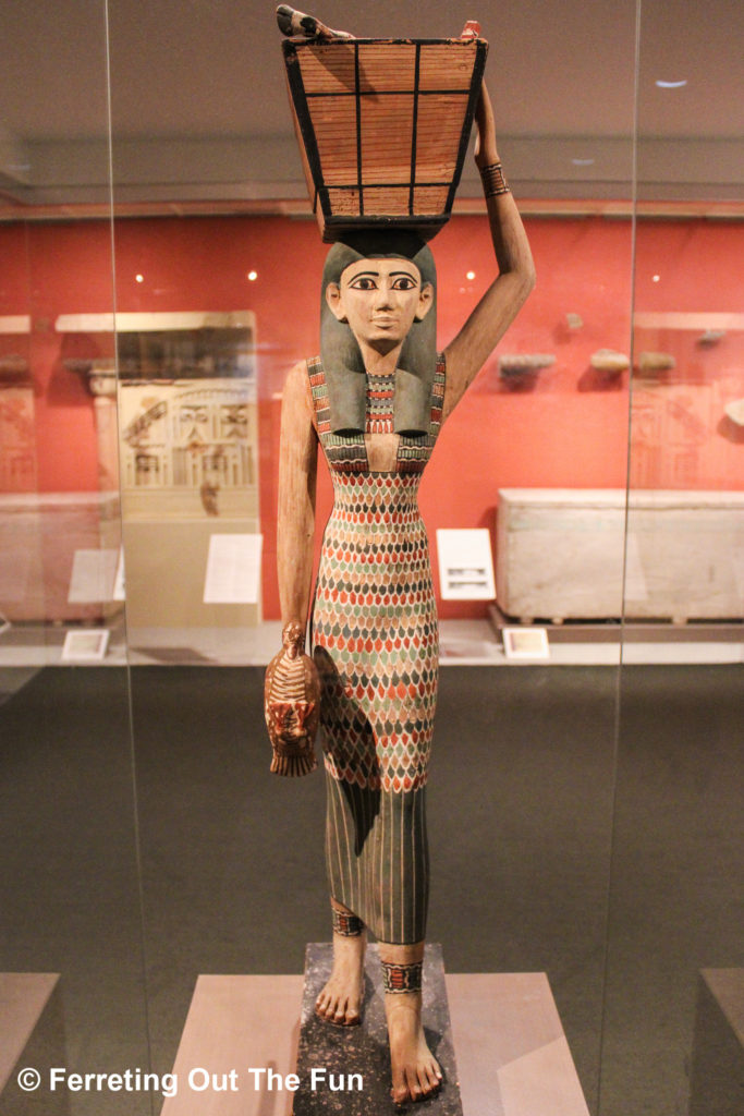 An exquisite wooden figurine in the Met's Egyptian collection