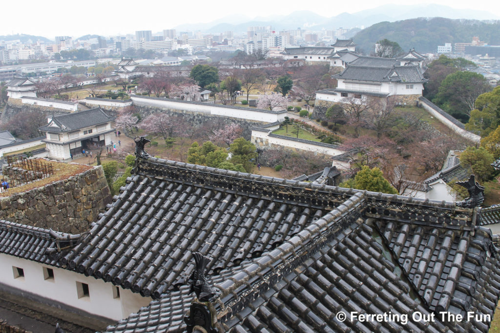 himeji castle view