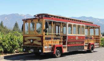 napa valley wine trolley