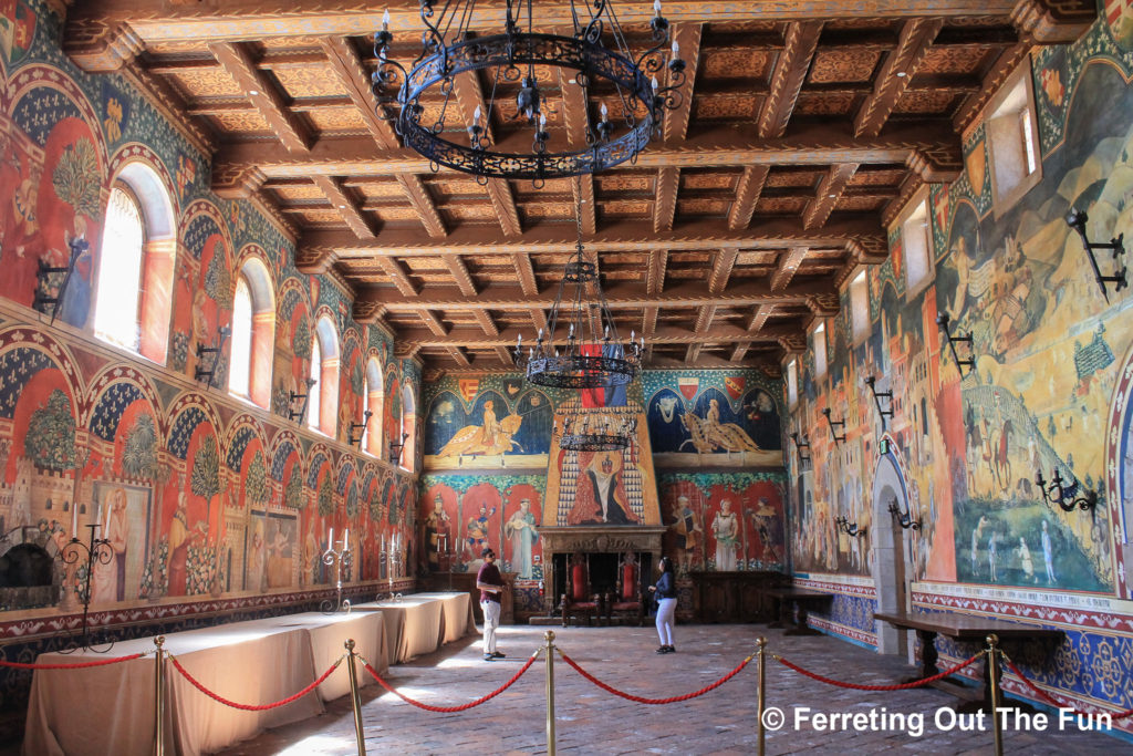 castello di amorosa interior