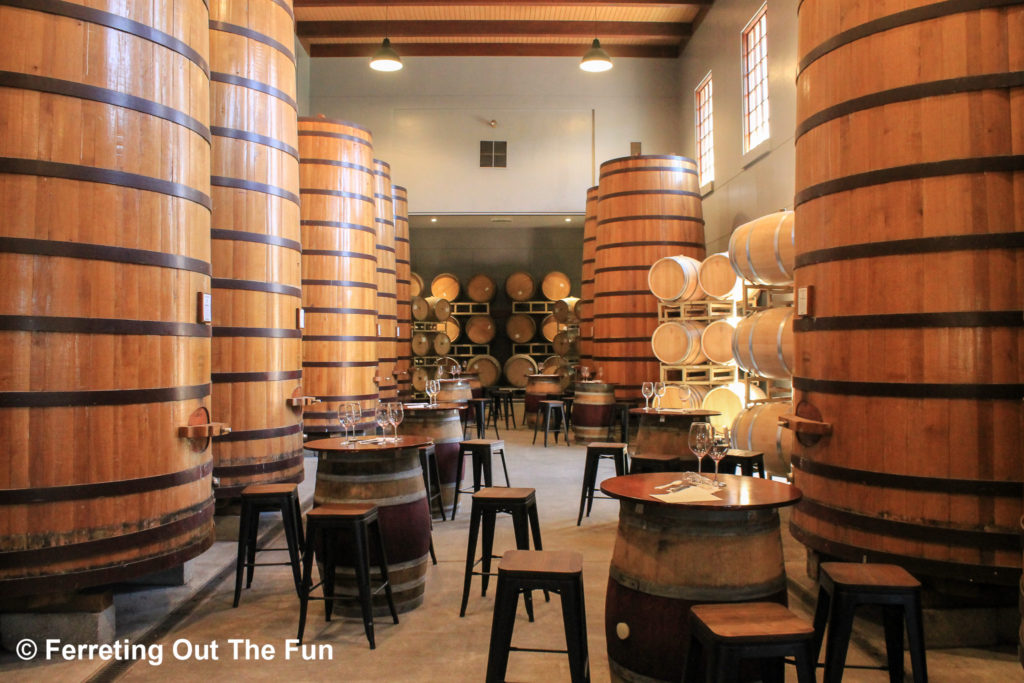 clos pegase tasting room