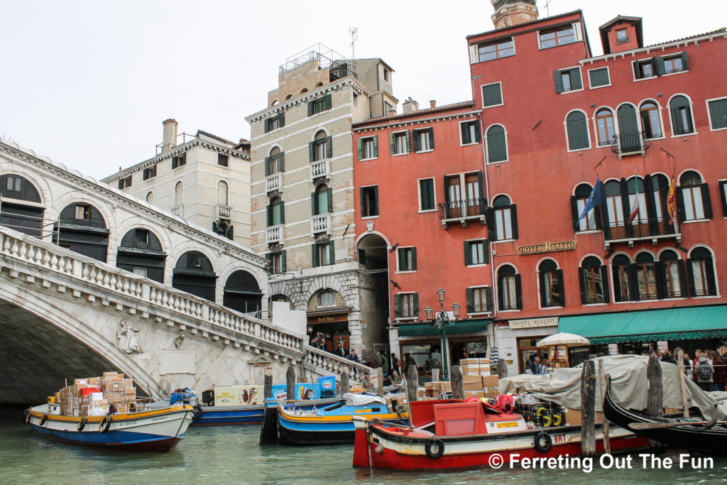 venice italy rialto bridge