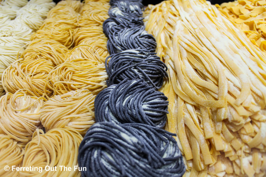 fresh pasta noodles