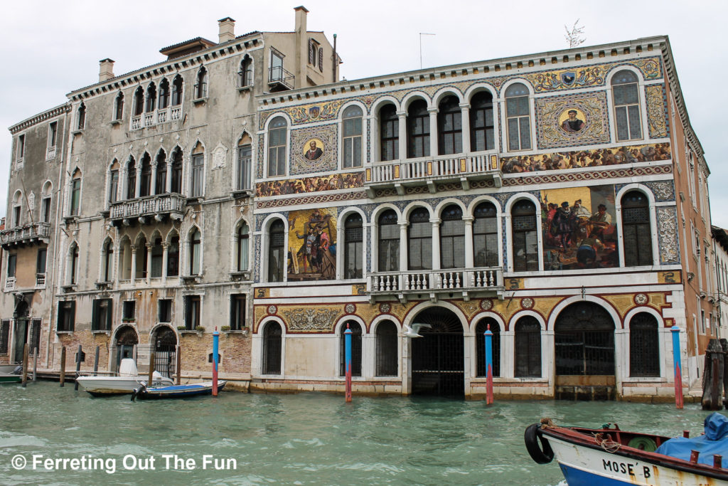 venetian palaces grand canal